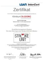 Zertifikat Stroke Unit 2022