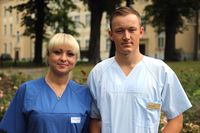 Loredana und Tomasz beendeten ihre Ausbildung am Klinikum St. Georg in Leipzig